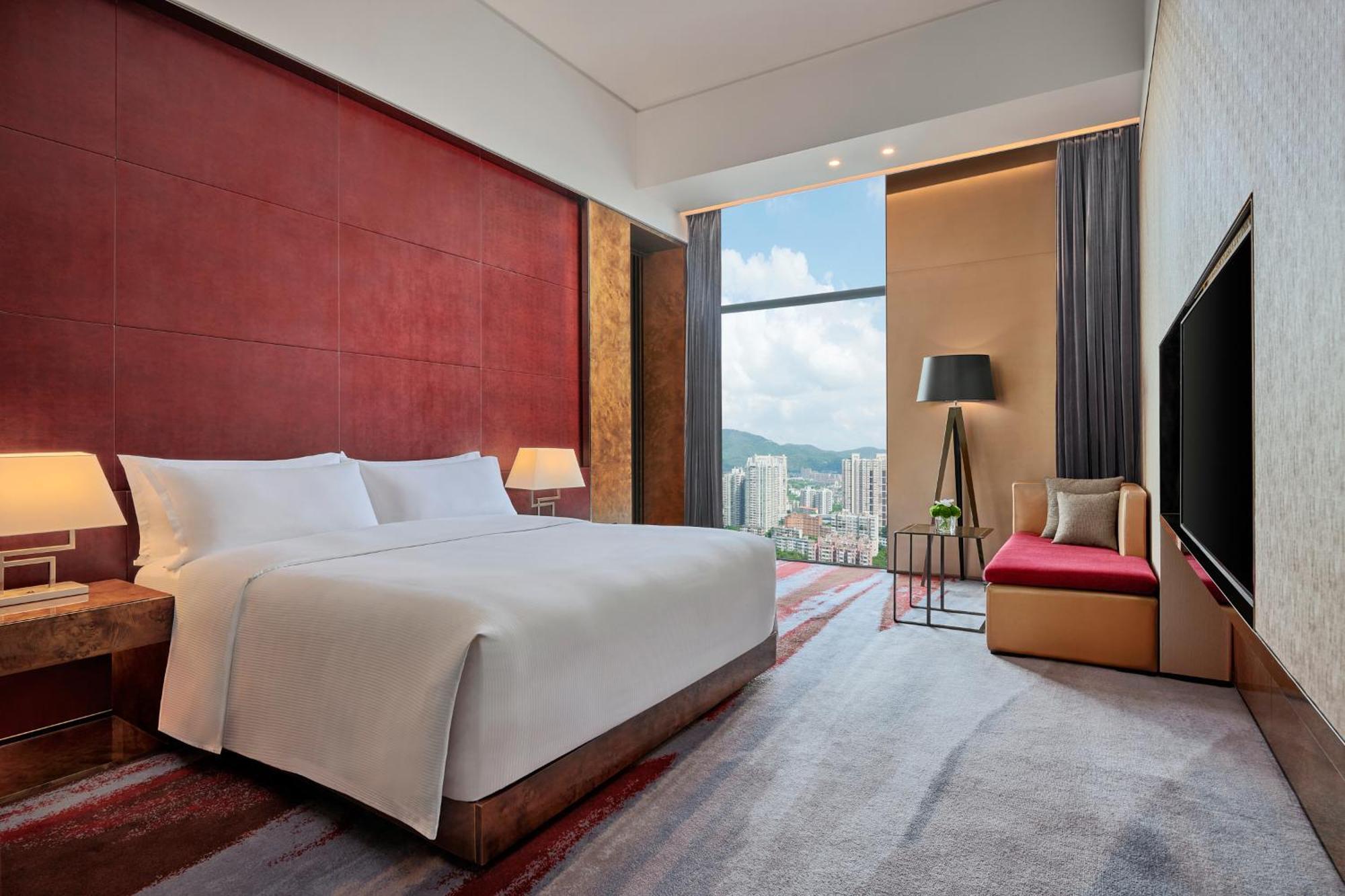 Hilton Guangzhou Tianhe - Free Shuttle Bus And Registration Counter Available During Canton Fair Period Zewnętrze zdjęcie Deluxe Room